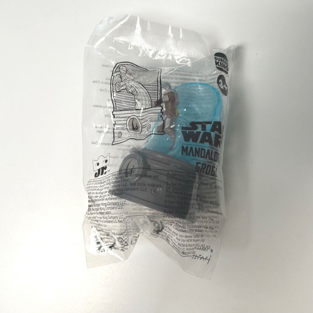Burger King Star Wars The Mandalorian & Grogu King Jr. Meal Toy